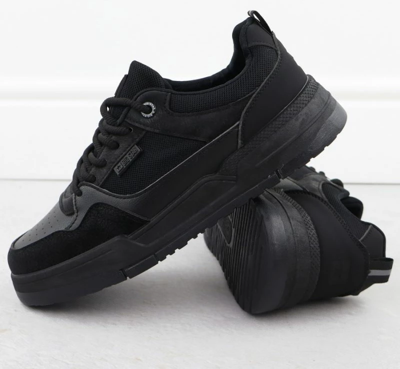 Këpucë për meshkuj Big Star, të zeza