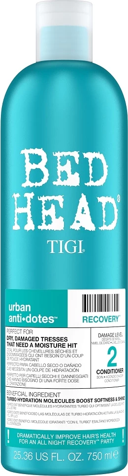 Kondicioner për flokë Tigi Bed Head Urban Antidotes Recovery për femra, 750ml