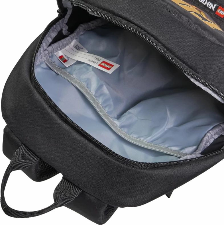 Çantë shpine për fëmijë Lego, e zezë