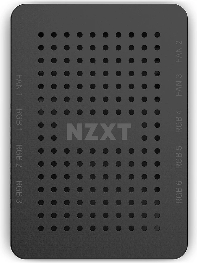 Kontroller RGB & ventilatorësh NZXT AC-CRFR0-B1, 9 kanale, 3-pin/4-pin, 12V, i zi