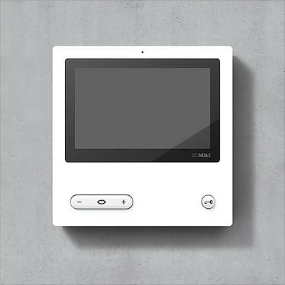 Panel video interfon Siedle BVPC 850-0 W Comfort, 7" touchscreen, i lidhur me kabllo, i bardhë