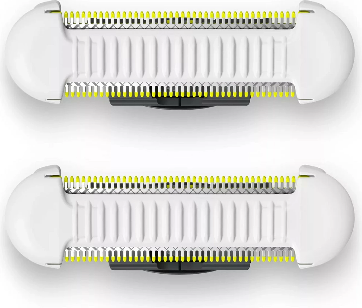 Tehë zëvendësuese për makinё rroje Philips OneBlade QP229/52, 2 copë, bardhë/verdha