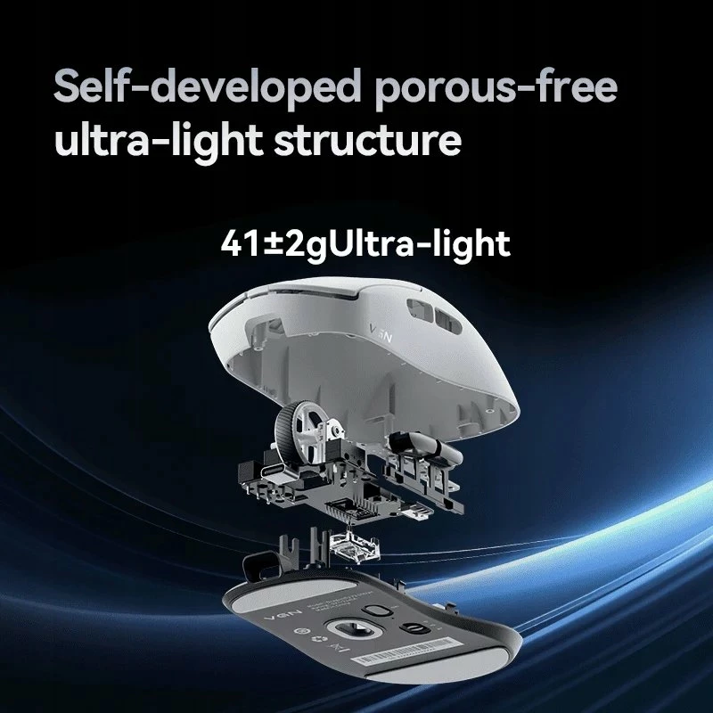 Maus VGN Y2 Pro (84716060) 36000 DPI PAW3395 8000 Hz wireless 2.4GHz/Bluetooth + USB, zi 3