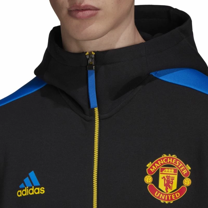 Duks për meshkuj adidas Manchester United, i zi [Madhësia: M]