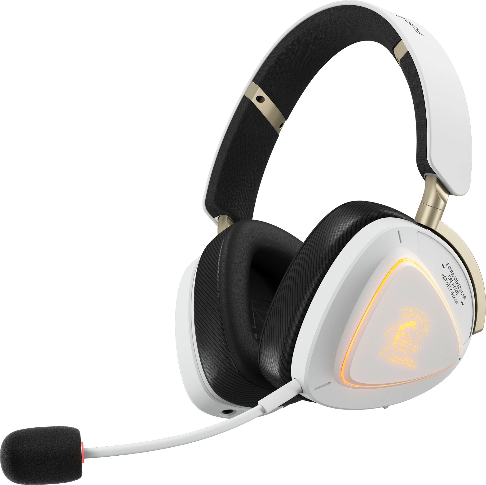 Kufje gaming ASUS ROG Delta II-KJP, wired & wireless, Bluetooth/2.4GHz, RGB, 3.5mm, bardhë/zi