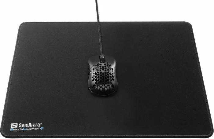 Mauspad Sandberg Gamer Mousepad XL 520-26 450x400x3 mm, e zezë
