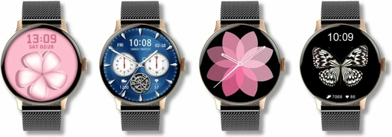 Smartwatch për femra Giewont, rozë gold