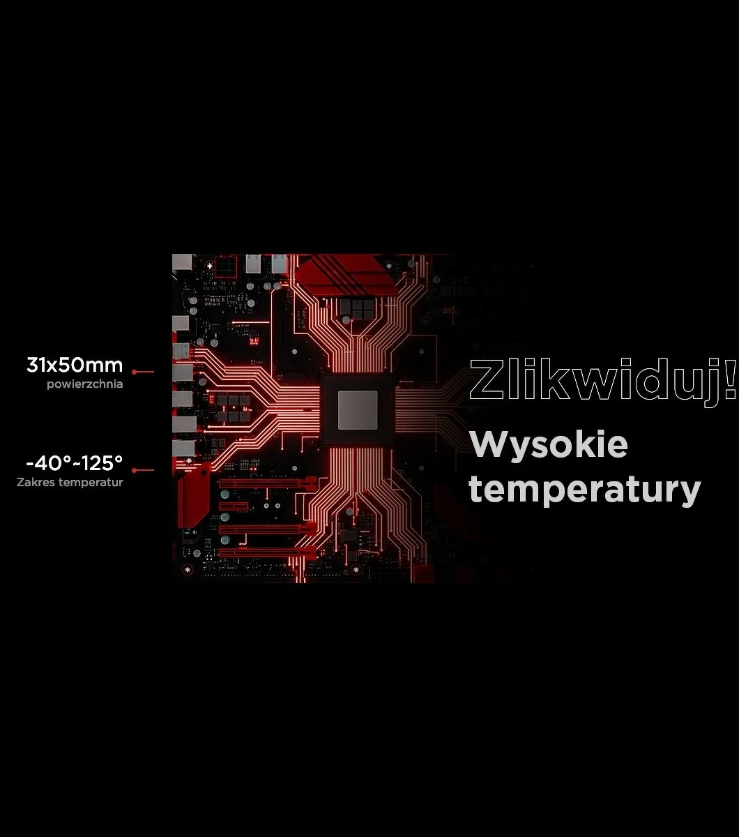 Termopad Rampage XTP-002 31×50×0.2mm, 22.5 W/mK, PTM, gri