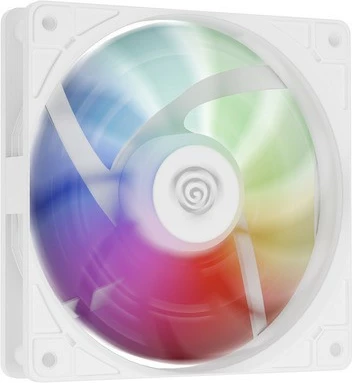 Ventilator kase Natec GENESIS OXAL 120 ARGB, 120mm, i bardhë