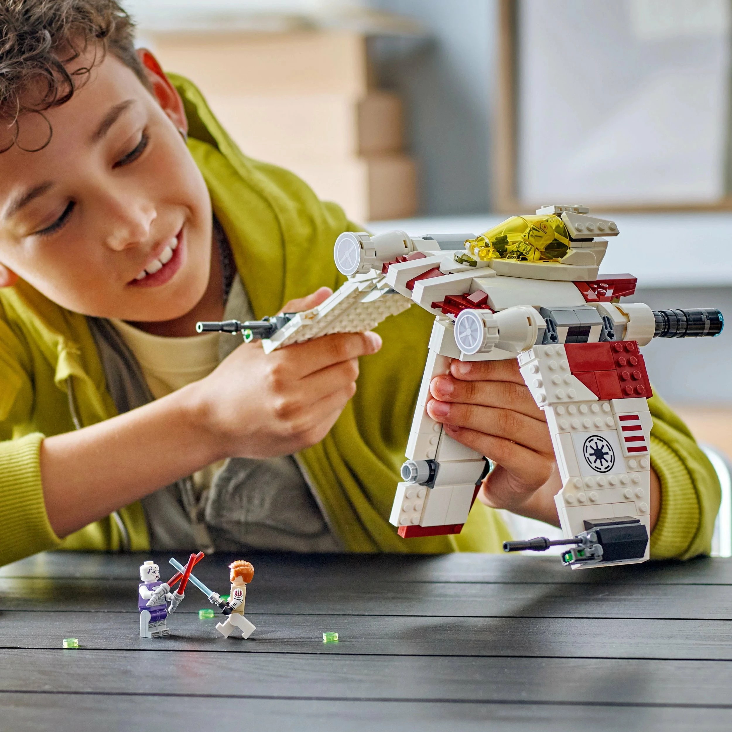 Set ndërtimi LEGO Star Wars V-19 Torrent Fighter 75432, 567 copë