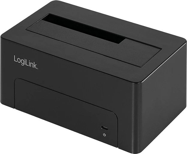 Stacion dokimi LogiLink Quickport USB 3.1 për HDD/SSD SATA 2.5"/3.5", i zi