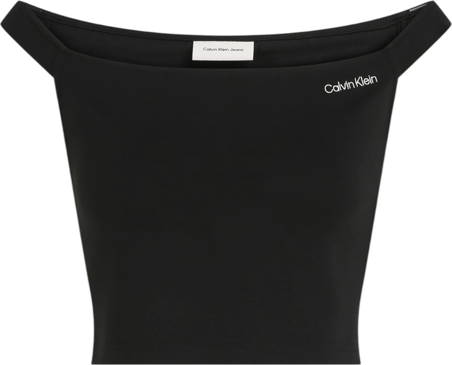 Maicë bardot për femra Calvin Klein Jeans J20J225542, e zezë