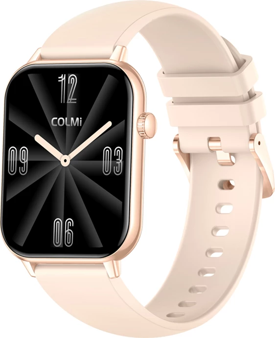 Smartwatch Colmi C28, 1.93\" AMOLED, thirrje Bluetooth, AI Da GPT, 230 mAh, Gold