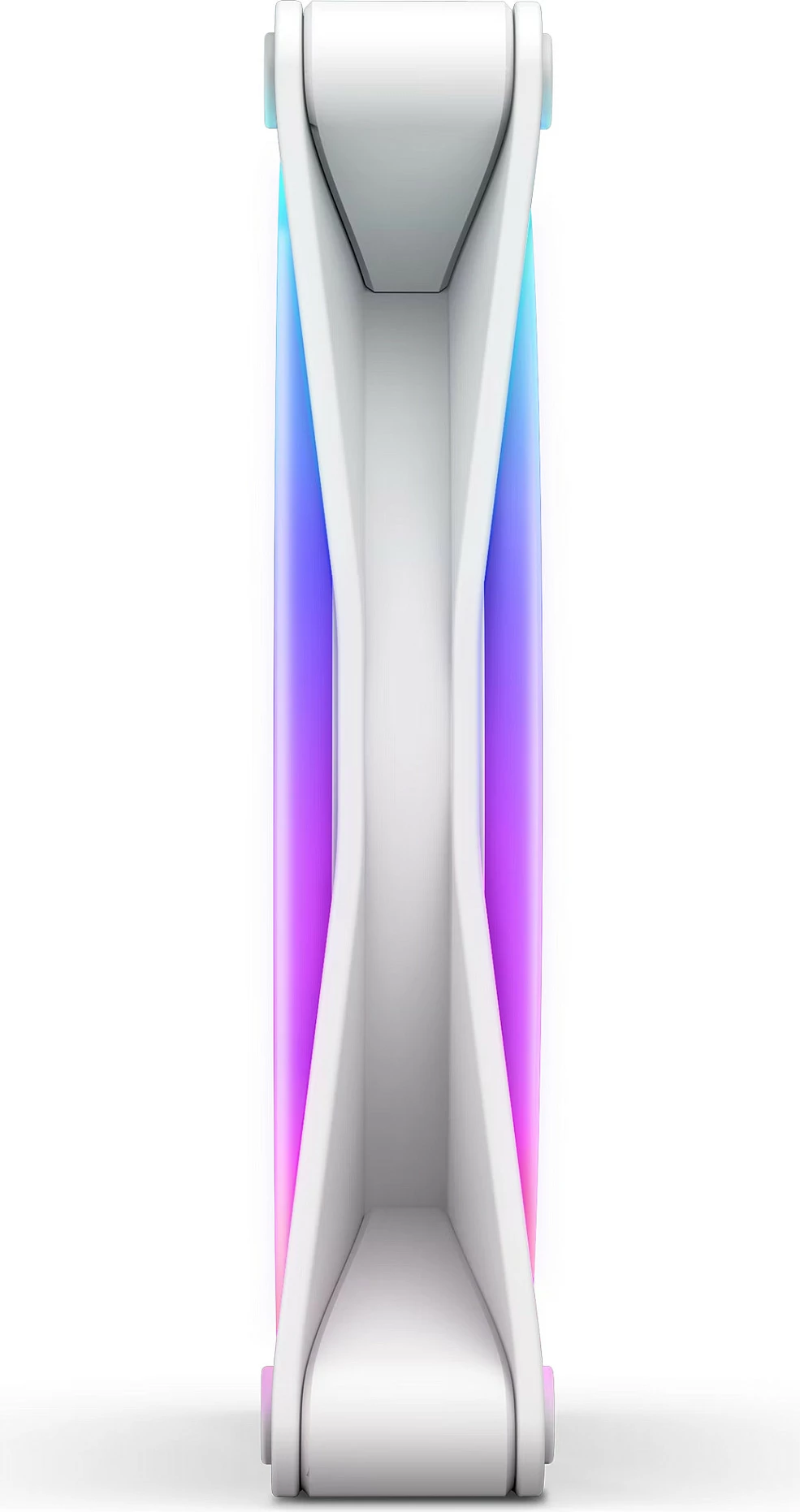 Fan NZXT F140 RGB DUO 140mm, 500-1800 RPM, i bardhë