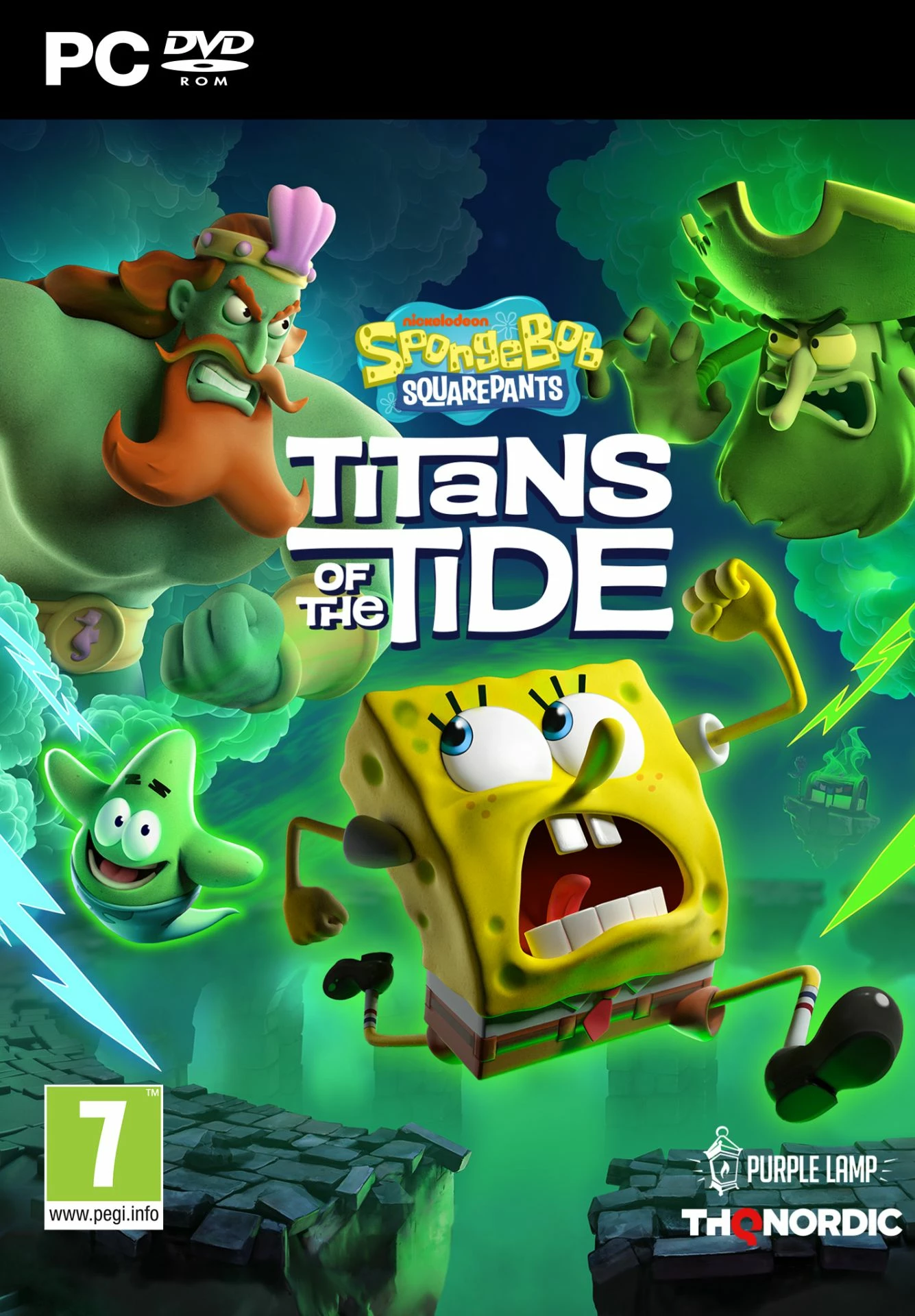 Lojë PC THQ Nordic SpongeBob SquarePants: Titans Of The Tide, PEGI 7