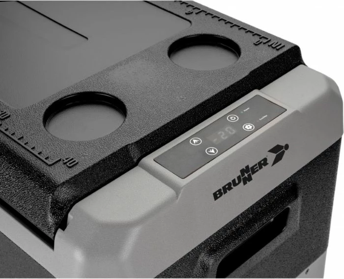 Ftohës/Frigorifer portativ me kompresor BRUNNER POLARYS FREEZE DZ 30L 0826052N, gri/zezë