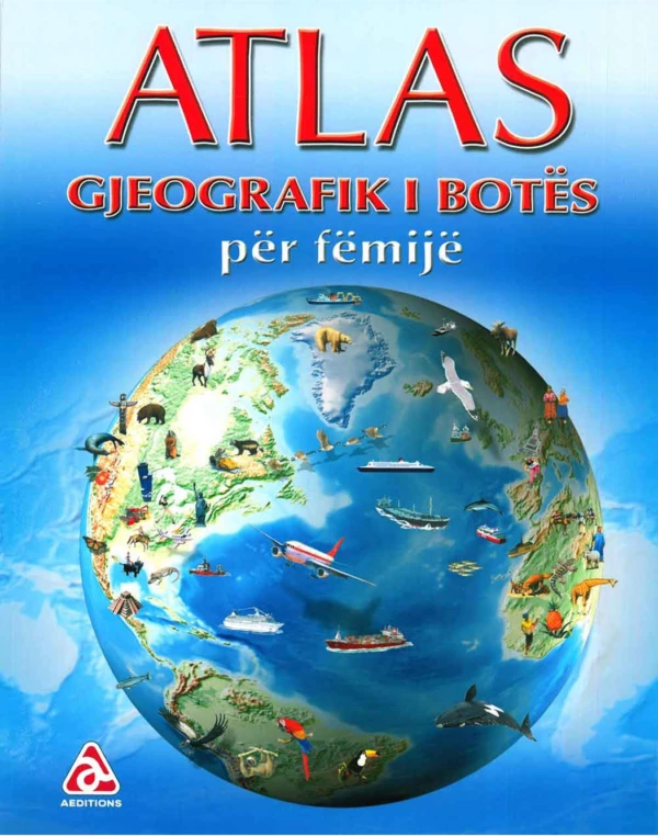 Atlas gjeografik i botës për fëmijë