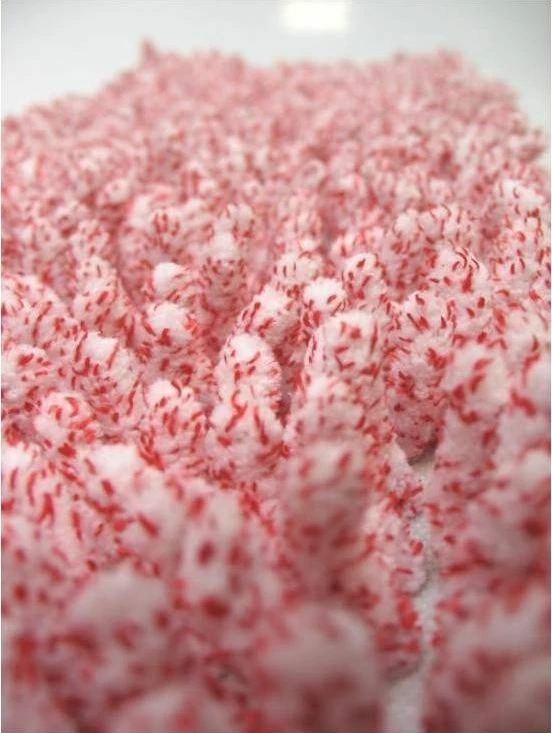 Insert për mop të sheshtë Vileda Style 140995, microfiber universal, e kuqe