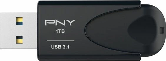 Pendrive PNY Attaché 4 3.1 1 TB USB 3.2 Gen 1 (FD1TBATT431KK-EF), i zi