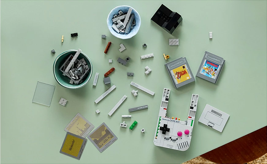 Set ndërtimi LEGO Super Mario Game Boy 72046, 421 pjesë, 18+, shumëngjyrësh