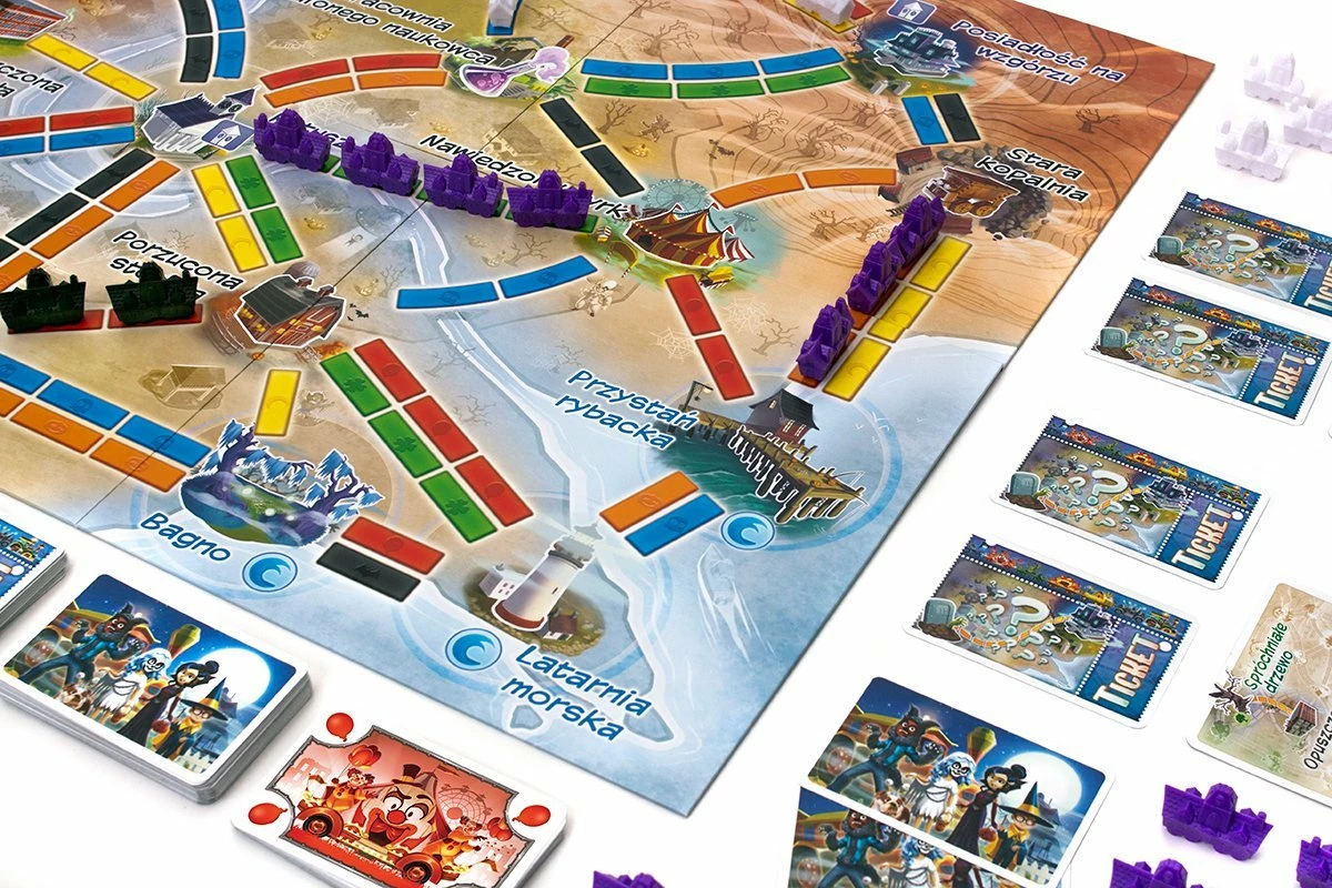 Lojë tavoline Rebel Ticket to Ride: Phantom, 2-4 lojtarë, 6+, 30 min, version polonisht