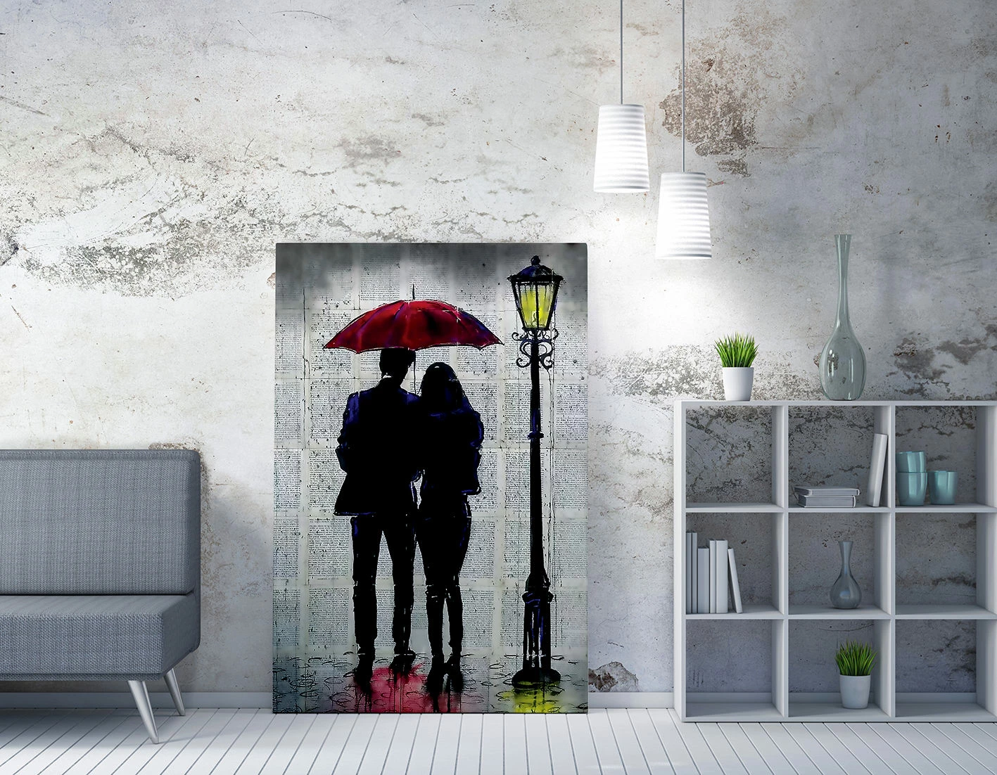 Pikturë dekorative në kanavacë Wallity, WY181, 50x70cm
