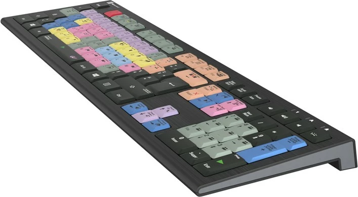 Tastierë LogicKeyboard GrassValley Edius Astra 2 FR për PC, me taste shumëngjyrëshe