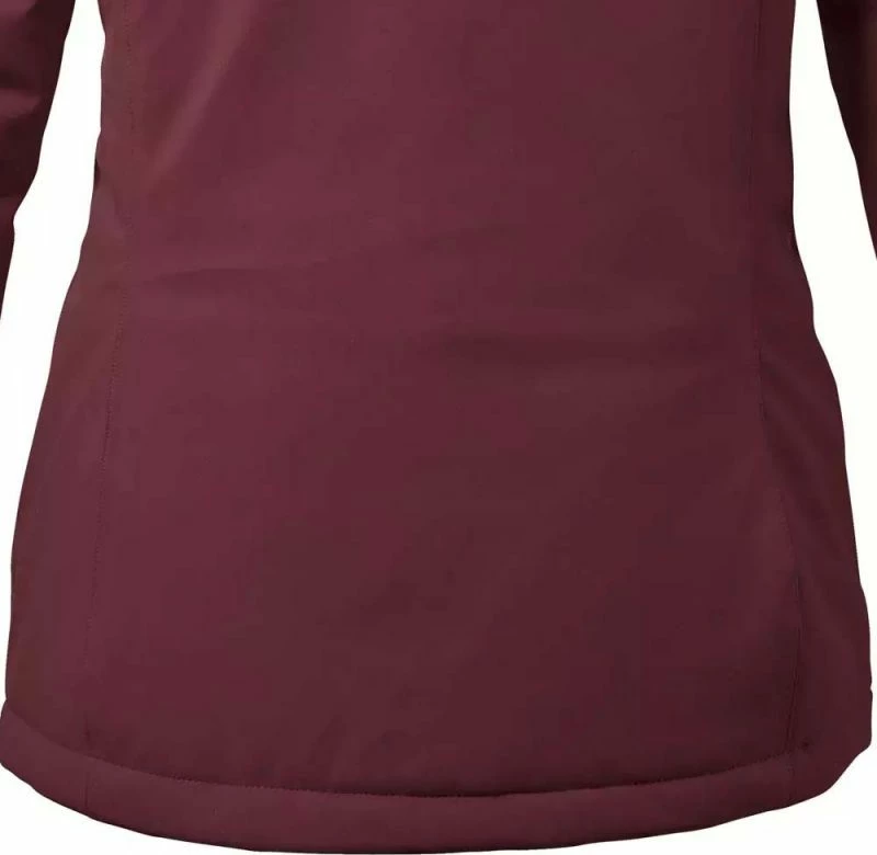 Pallto me kapuç për femra Killtec, burgundy