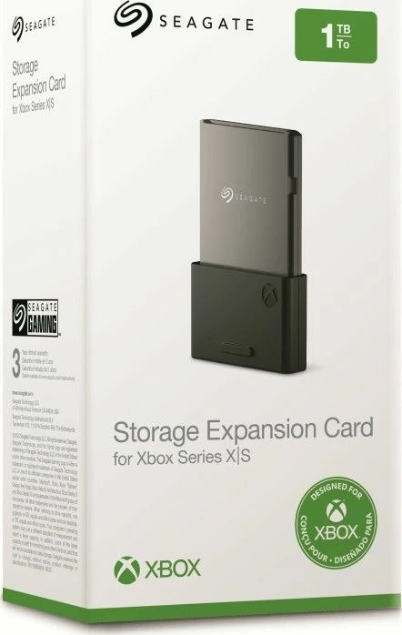 Kartë zgjerimi storage Seagate Expansion Card STJR1000400 1TB për Xbox Series X/S, gri-zi