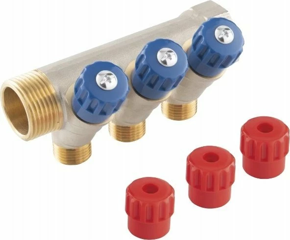 Ndarës sanitar Ferro RDW200200 3/4"x1/2" 2-drejtim bakër
