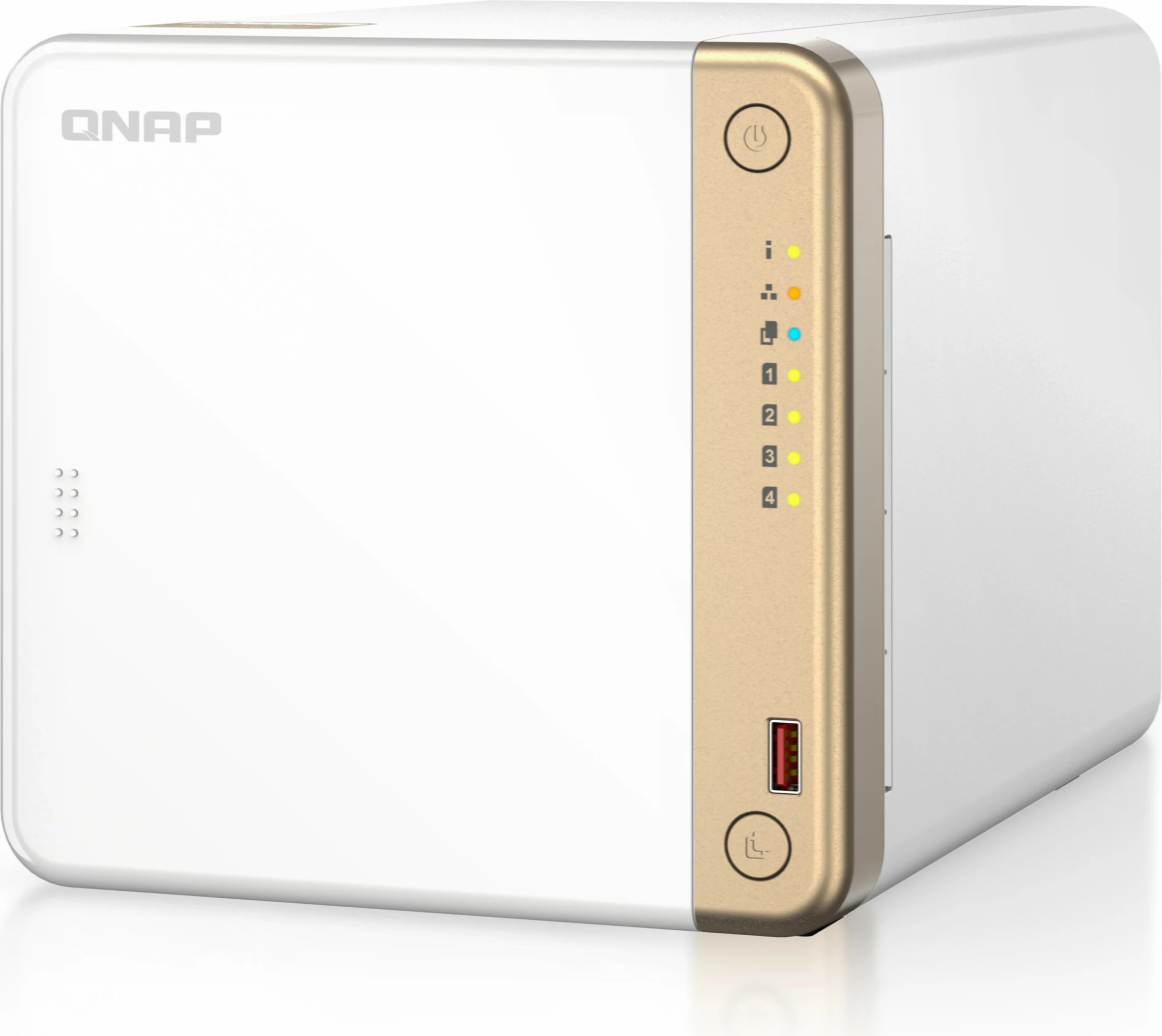 NAS QNAP TS-462-4G, Intel® Celeron®, N4505, Bardhë