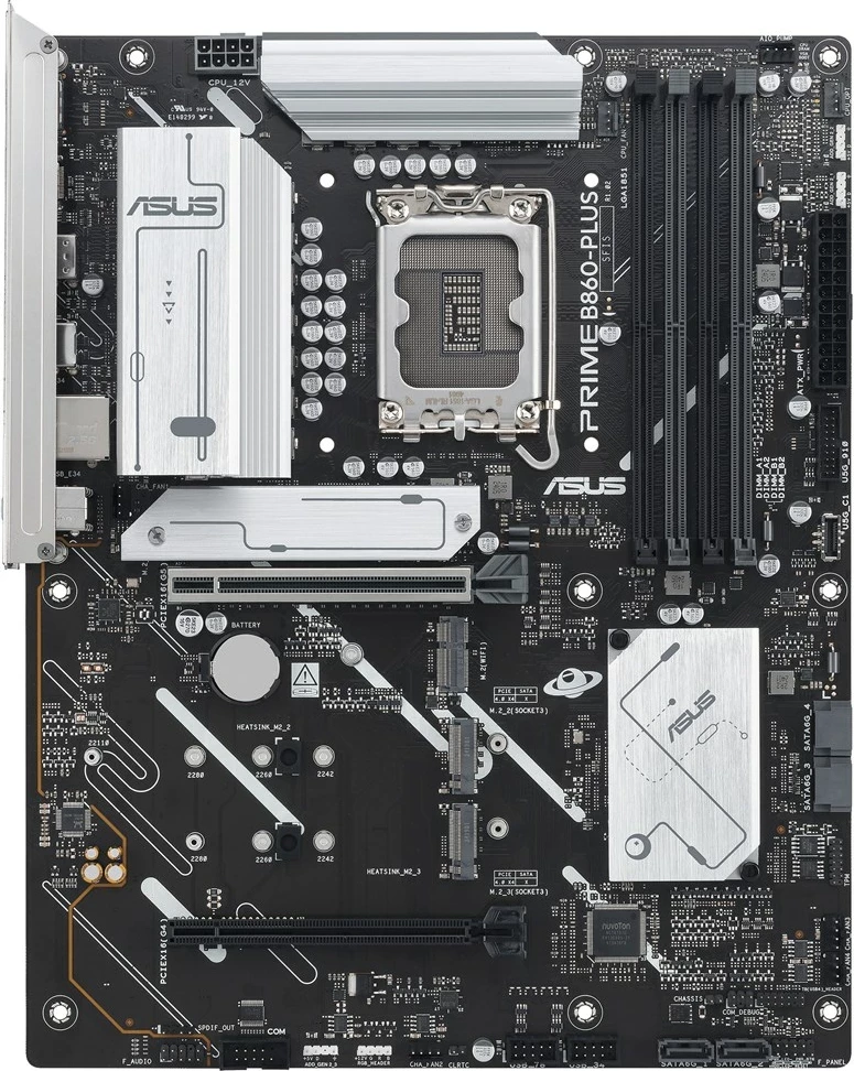 Pllakë amë ASUS PRIME B860-PLUS-CSM, Socket LGA 1851, ATX, Multicolour