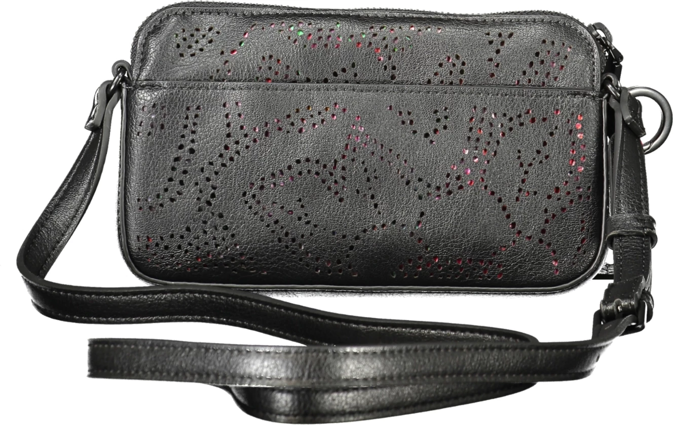 Çantë femra DESIGUAL Paladio Mone Bag, e zezë