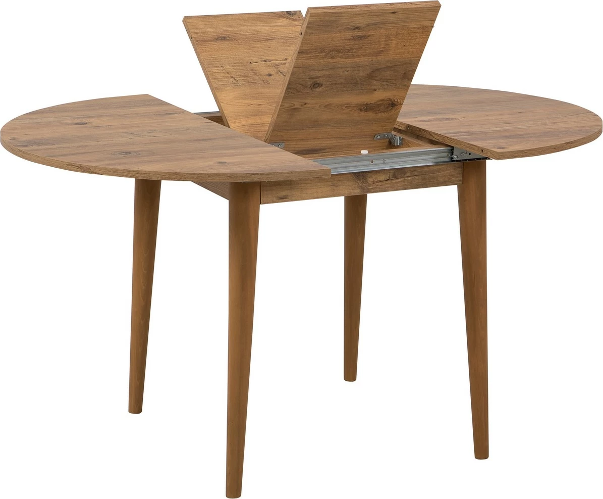 Set tavolinë me karrige, zgjatues, 3 pjesë, Skye Decor, Vina 1070, ngjyrë pishë Atlantiku, jeshile