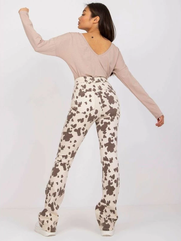 Bluzë femra BASIC FEEL GOOD, bezhë e errët