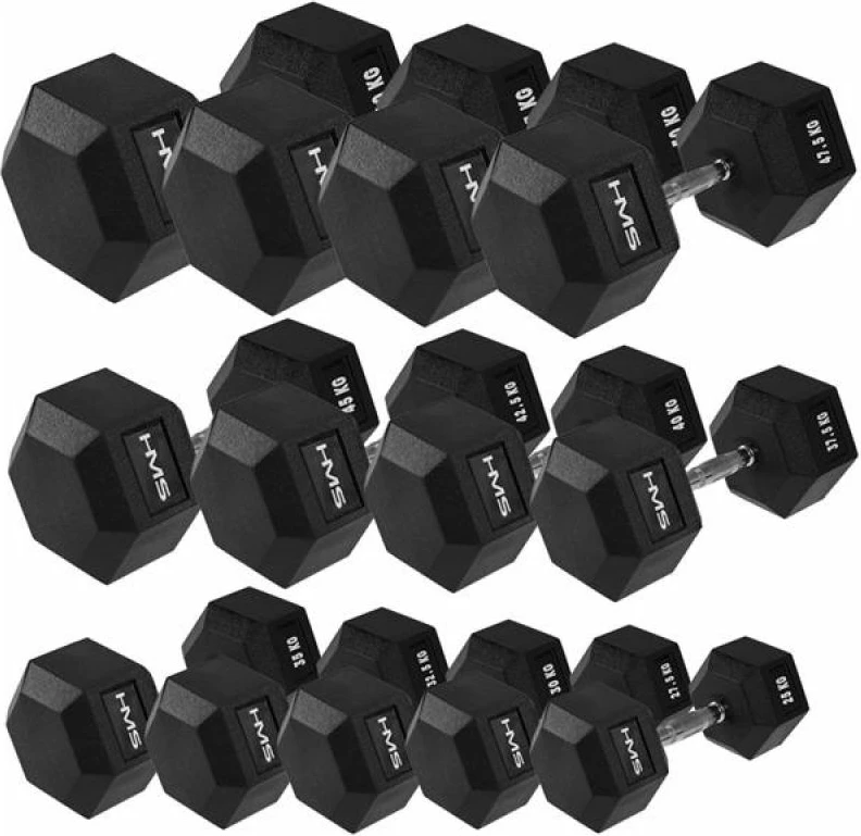 Peshë HMS HEX PRO 8 KG për meshkuj dhe femra, e zezë