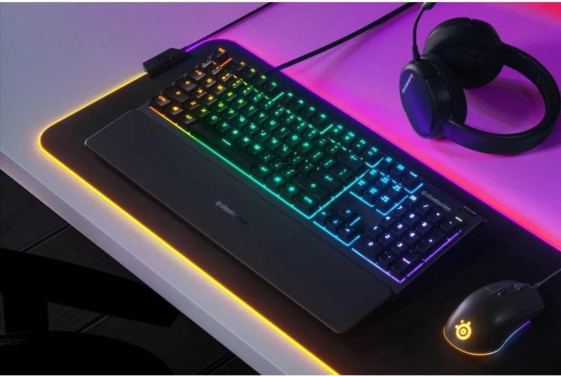 Tastierë gaming SteelSeries për meshkuj, e zezë