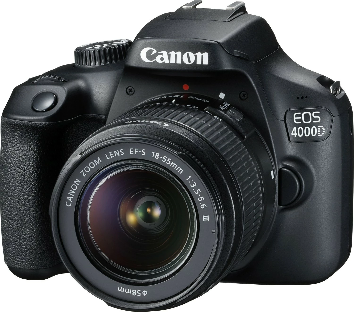 Aparat Canon EOS 4000D, 18 MP, Full HD, Wi-Fi, i zi