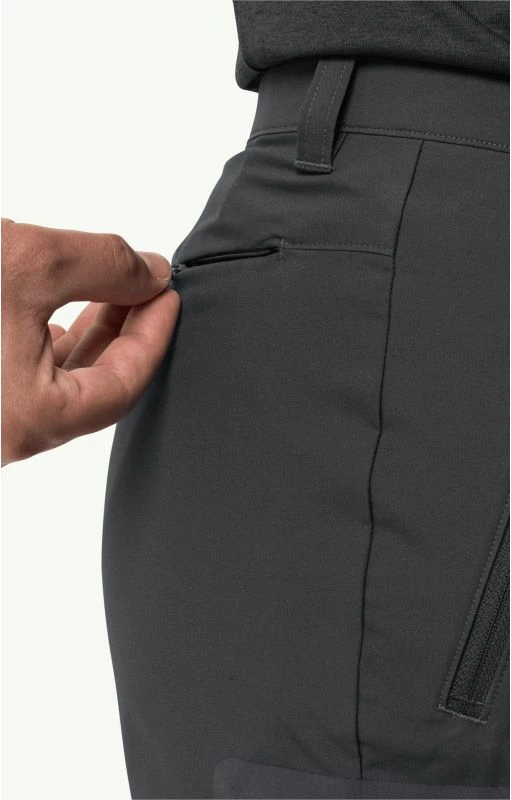 Shorce për meshkuj Jack Wolfskin, të zeza