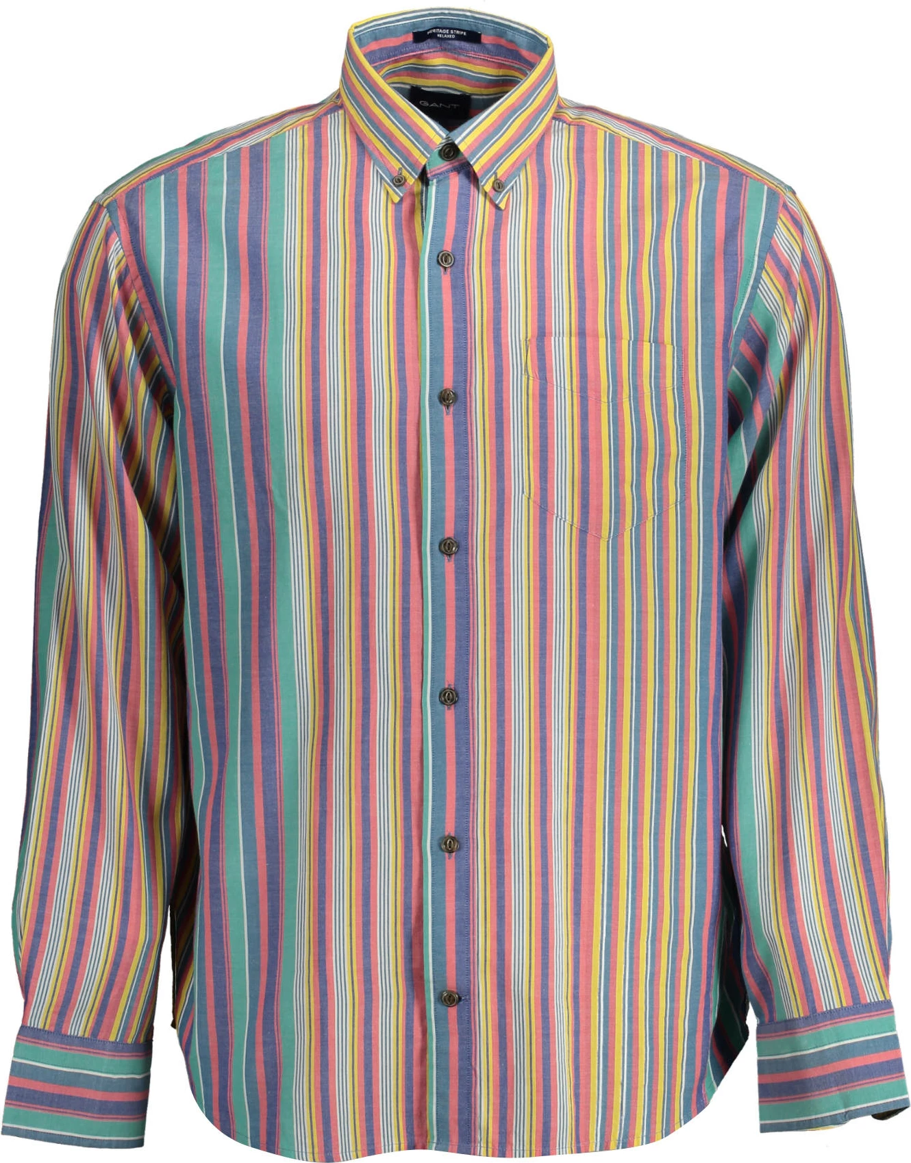 Maicë me mëngë të gjata GANT për meshkuj, e kaltër