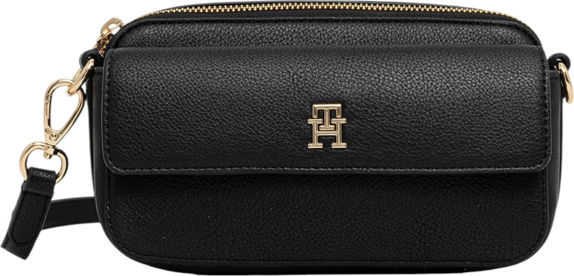 Çantë crossbody për femra Tommy Hilfiger TH ICON Camera Bag AW0AW18721, e zezë