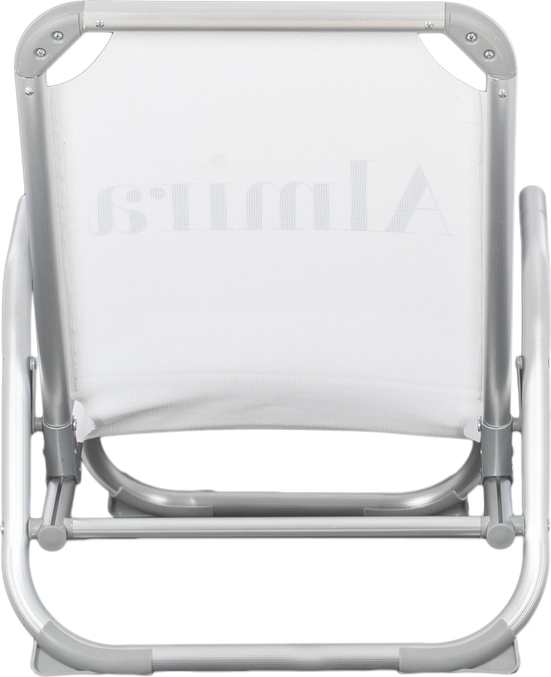 Karrige për plazh, tip i rëndë, alumin, e bardhë, FH5053.03, 56x70x66 cm