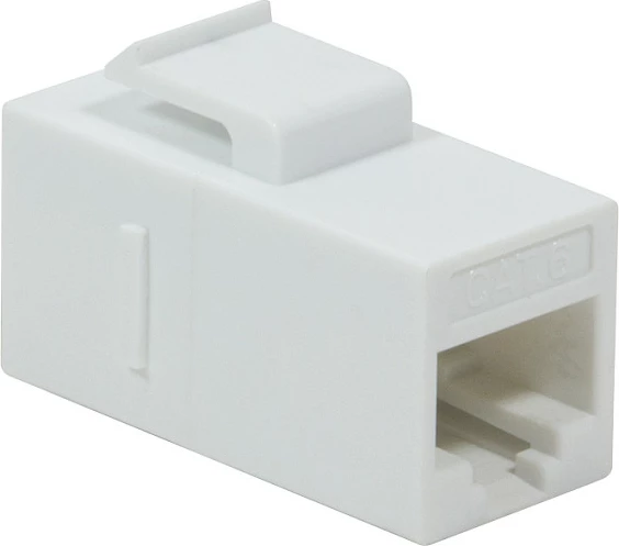 Keystone lidhës LogiLink Cat.6 UTP, 2xRJ45, i bardhë