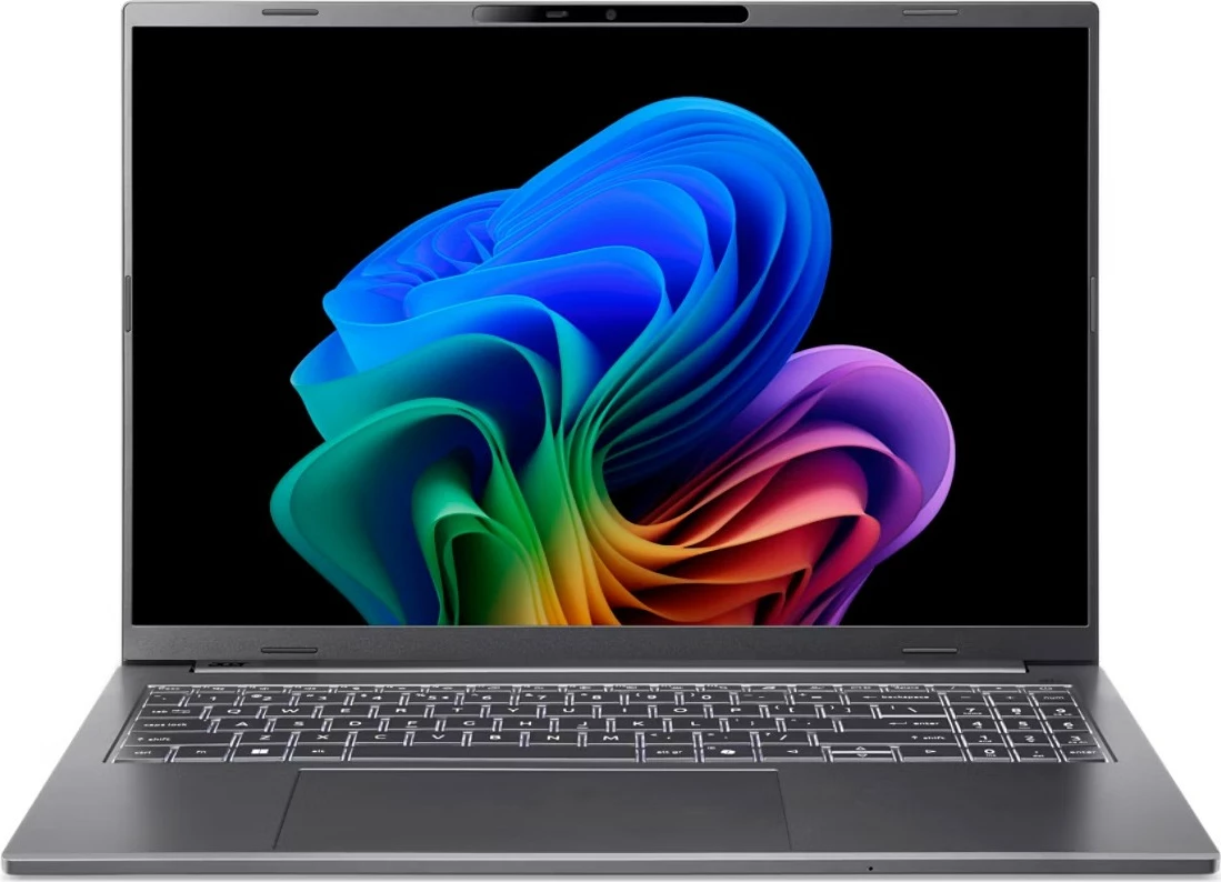 Laptop Acer Aspire 16 AI OLED A16-52M-5565, Core Ultra 5, 16GB/1TB, 16 inç, gri