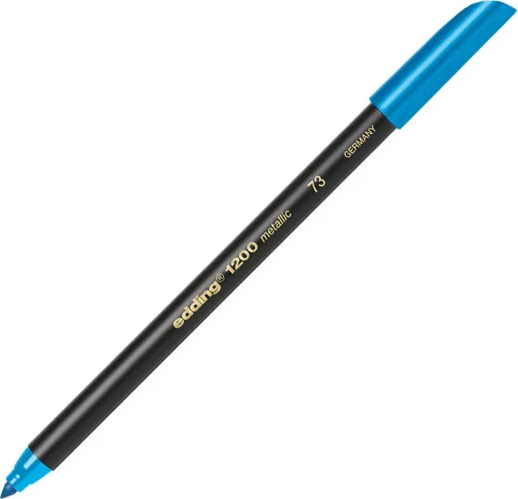 Edding 1200 Metallic 73 – Metallic Blue Marker