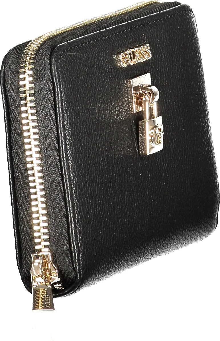 Portofol GUESS JEANS YESBA SLG WALLET femra, e zezë