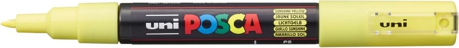 Marker POSCA PC-1MC, extra i hollë, sunshine yellow, multicolor