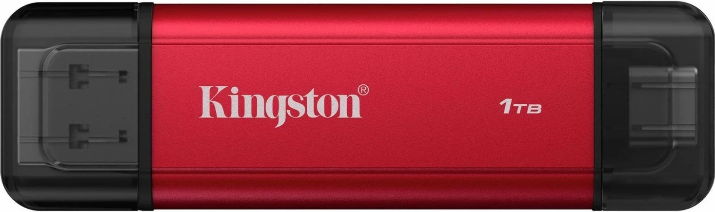 SSD Kingston Dual Portable 1TB, USB 3.2, kuq