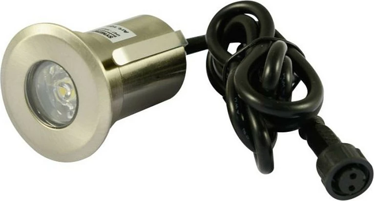 Spot LED i futur Synergy21 S21-LED-L00074, 1.5W, 3000K, IP67, argjend