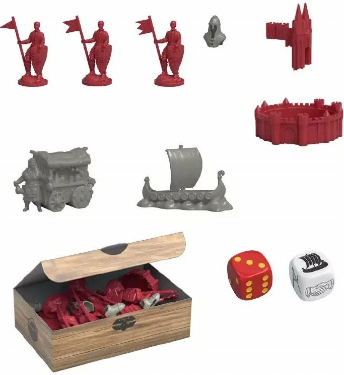 Ekspansion lojë tavoline Galakta Catan: Cities and Knights (2025 Edition), 3-4 lojtarë, 120 min, 12+ vjeç, version polonisht